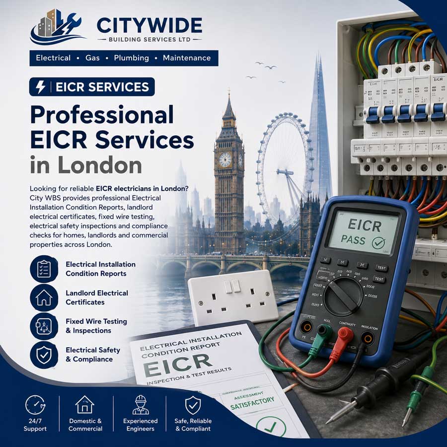 Professional EICR services in London