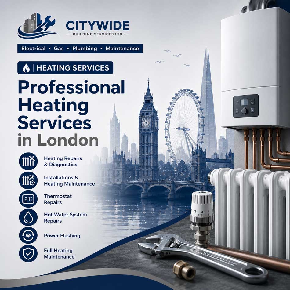Professional heating services in London