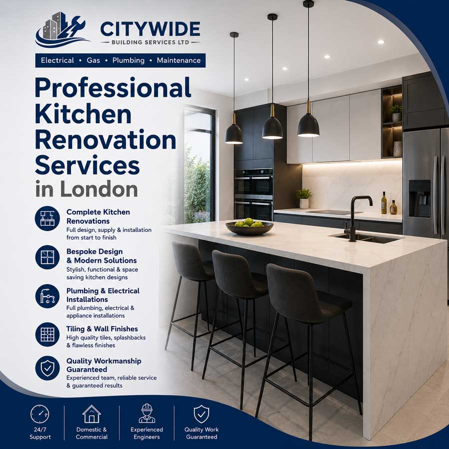 Professional kitchen renovation services in London