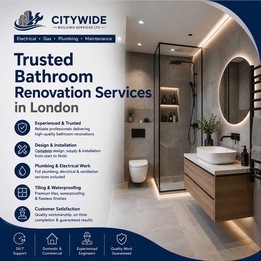 Trusted Bathroom Renovation Services in London